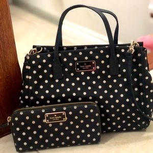 Kate Spade Purse & matching Wallett